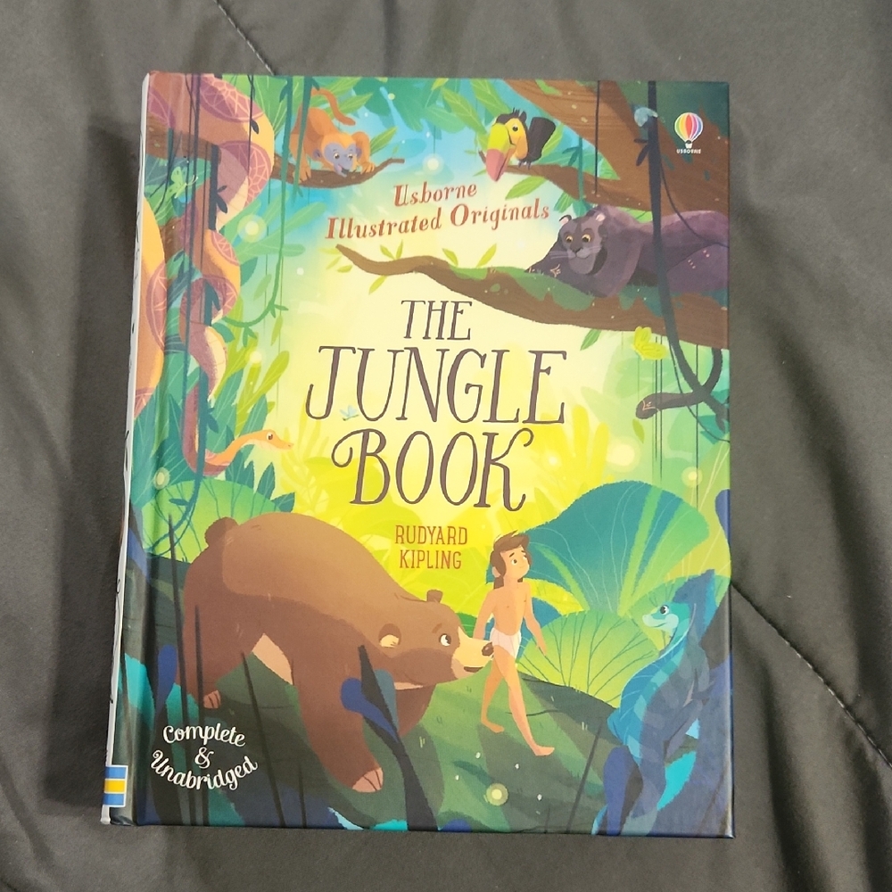Usborne Illustrated Originals The Jungle Book